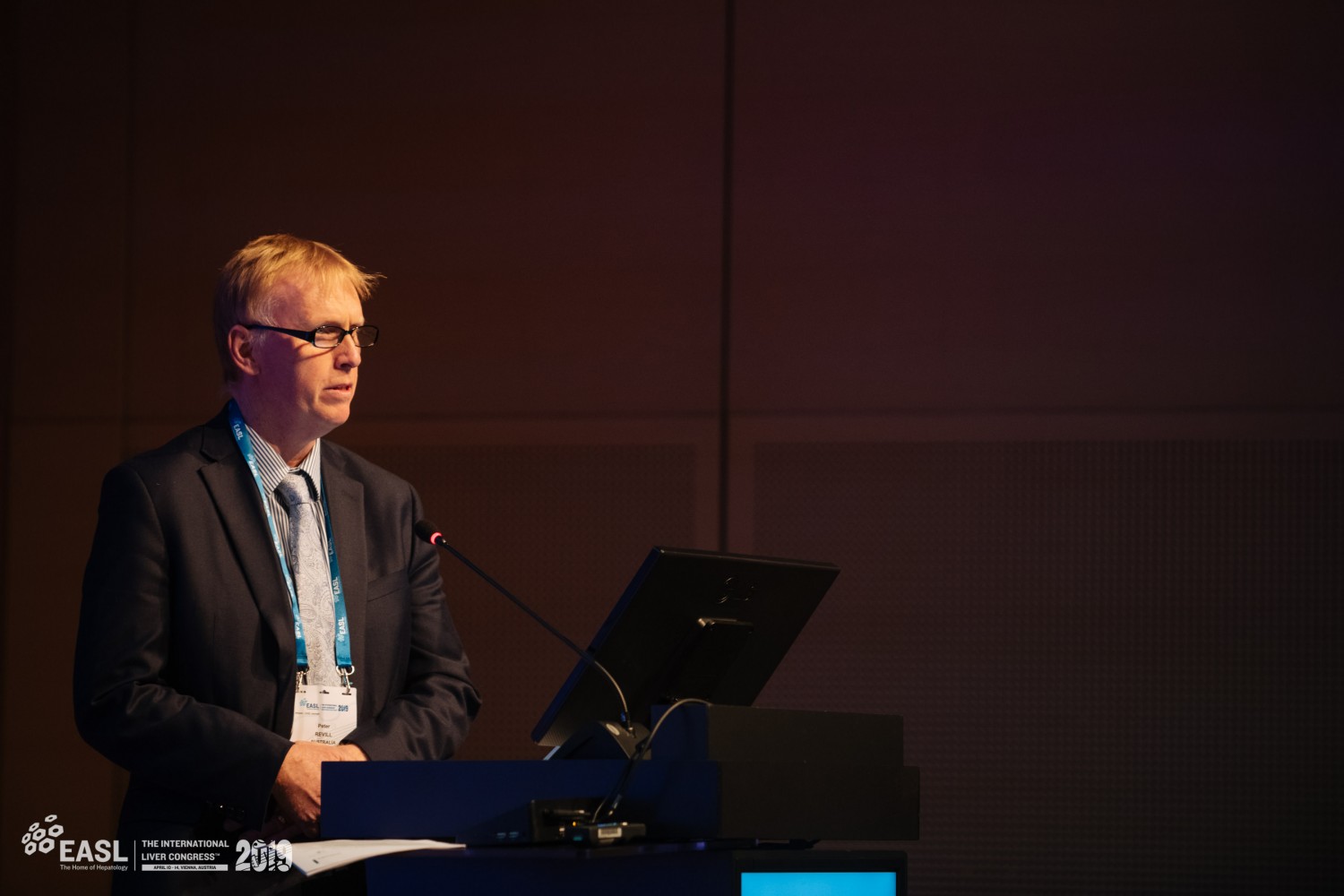 Professor Peter Revill at EASL