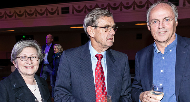 Professor Elizabeth Vincan, Professor Tony Burgess, Walter and Eliza Hall Institute, head of ALOA and Professor Hans Clevers who established the HUB, a not-for-profit living organoid Biobank in the Netherlands. 