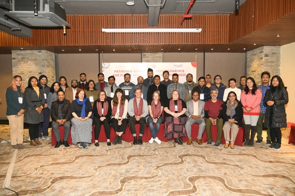 Trainers and attendees in Kathmandu, Nepal