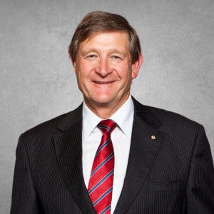 Portrait of Professor James Angus AO FAA FAHMS (Hon)