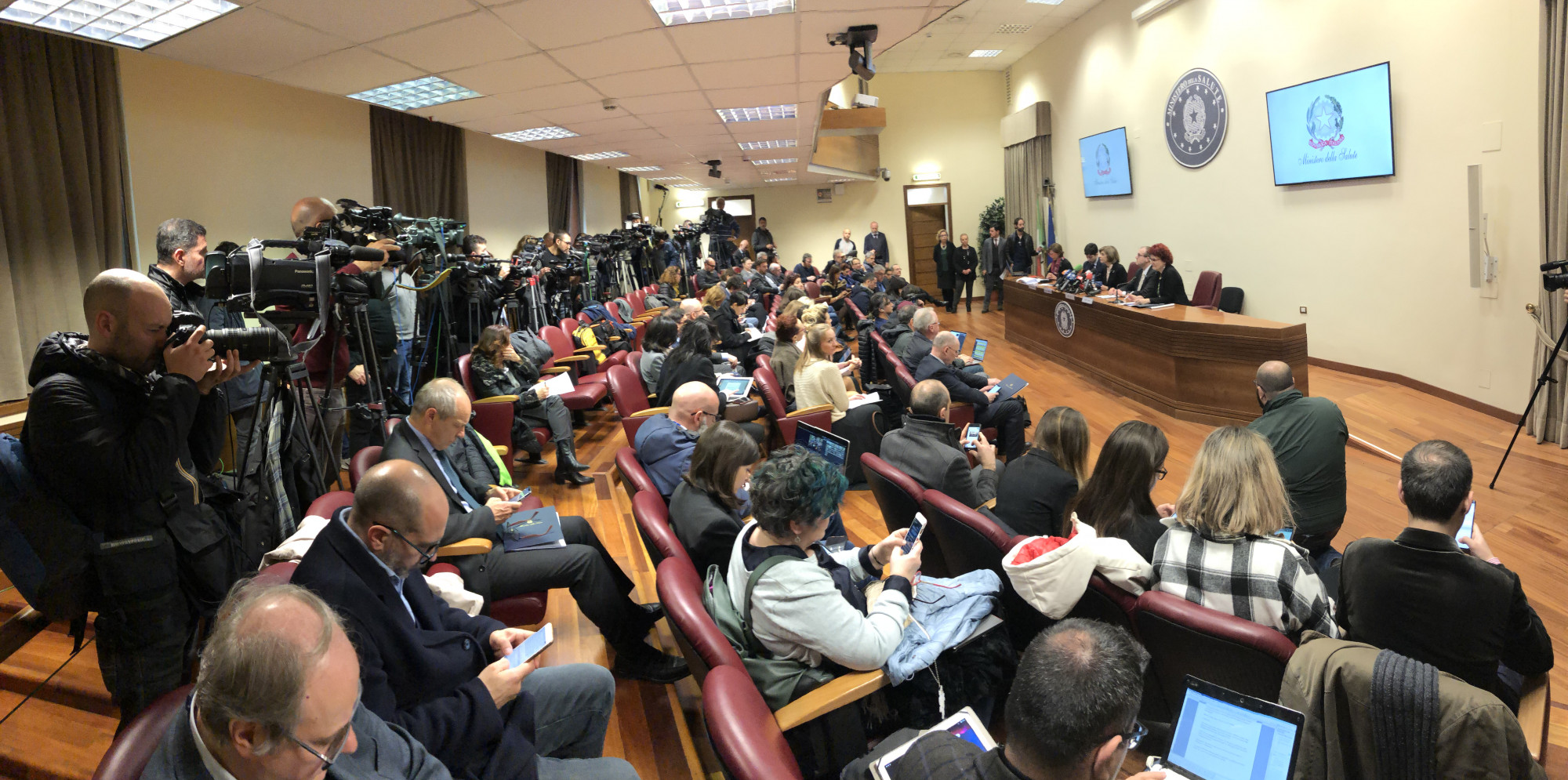 Press conference at the conclusion of the WHO-ECDC mission to Italy.