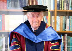 Professor Peter Doherty awarded Honorary Doctorate from Macau University