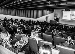 Prospective students learn about postgraduate research opportunities at the Doherty Institute.