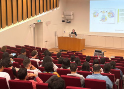 Showcasing biomedical research and the power of collaboration to STEM students of the 2023 Quad Fellowship