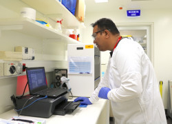 Meet Touakai Kambati, a DFAT Fellow dedicated to improving diagnostic testing in Kiribati